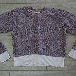 Rag & bone Wheeler Marled crewneck sweater muti-color women's size Medium